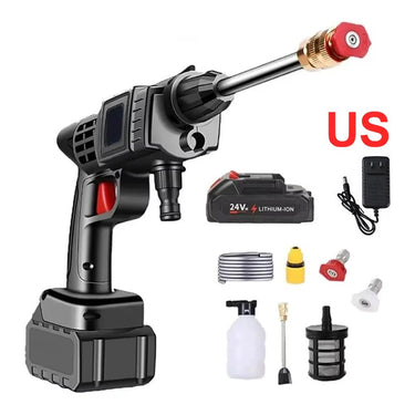 Cordless High - Pressure Car Washer 30Bar 220V - InspiredGrabs.com